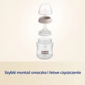 Canpol babies Butelka Natural Shape ze smoczkiem dwustrefowym 330ml - opinie