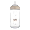Canpol babies Butelka Natural Shape ze smoczkiem dwustrefowym 330ml - opinie