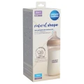 Canpol babies Butelka Natural Shape ze smoczkiem dwustrefowym 330ml - opinie