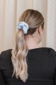 Gumka do włosów SCRUNCHIES welur błękitny - opinie