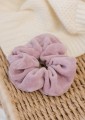 Gumka do włosów SCRUNCHIES welur old rose - opinie