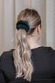 Gumka do włosów SCRUNCHIES welur butelkowa zieleń - opinie