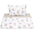 (Outlet) Komplet pościeli, poszewka 60 x 40 cm i poszwa 120 x 90 cm - Boho Bears - opinie