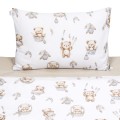 (Outlet) Komplet pościeli, poszewka 60 x 40 cm i poszwa 120 x 90 cm - Boho Bears - opinie
