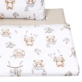 (Outlet) Komplet pościeli, poszewka 60 x 40 cm i poszwa 120 x 90 cm - Boho Bears - opinie