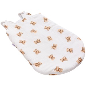 Muślinowy śpiworek do spania 45 x 75 cm - Mr. Teddy