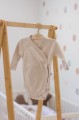 Body niemowlęce z bawełny organicznej - Beige - opinie