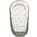 Muślinowy Kokon XXL 65 x 120 cm - Baby Safari i oliwkowy Velvet - opinie