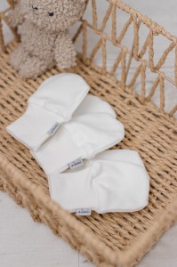 RĘKAWICZKI NIEDRAPKI 3 PACK White