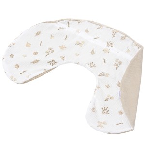 MUŚLINOWA POSZEWKA NA ROGAL - GOLDEN MEADOW I ECRU VELVET 