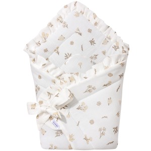 Muślinowy Rożek niemowlęcy - Golden Meadow