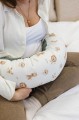 Muślinowa Poduszka ciążowa - Baby Safari i oliwkowy Velvet - opinie
