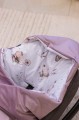 (Outlet) Kocyk do fotelika samochodowego - Lovely Mouse i Wrzosowy Soft Velvet - opinie