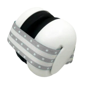 Bocioland Słuchawki Wygłuszające dla Dzieci z Regulowaną Gumką w Kolorze Szarym