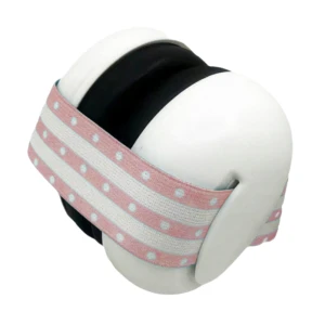 Bocioland Słuchawki Wygłuszające dla Dzieci z Regulowaną Gumką w Kolorze Różowym