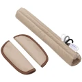 Dwustronna wkładka do wózka spacerowego - Beige - opinie