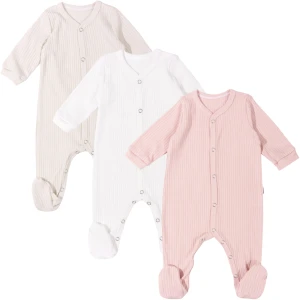 Pajacyk 3 pack Pastel Girl