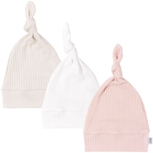 Czapeczka Niemowlęca 3 pack Pastel Girl