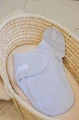 Otulacz dzianinowy - Grey Melange - opinie