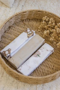 Pieluszki muślinowe 60x80 cm 3pak - Teddy Dandelion