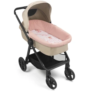 (Outlet) Zestaw do gondoli – bawełniany ochraniacz + prześcieradło Little Fairy