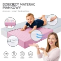 Materac piankowy 120x60 AIR FLOW 3D Honeycomb - opinie