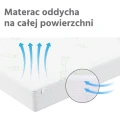 Materac piankowy 120x60 AIR FLOW 3D Bamboo - opinie