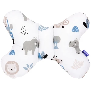 (Outlet) Poduszka motylek - Blue Safari