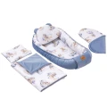 Zestaw 5 elementowy Comfort - Pilot Bears i jeansowy Velvet - opinie