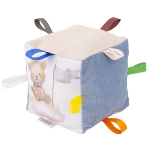 Kostka sensoryczna Jeansowy Velvet - Pilot Bears