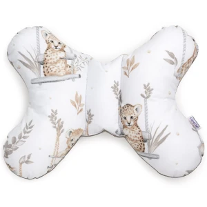 (Outlet) Poduszka motylek - Happy Jungle i Latte Velvet