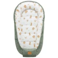 (Outlet) Muślinowy Kokon Comfort - Baby Safari i oliwkowy Velvet - opinie