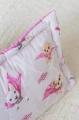 Zestaw przedszkolaka (kocyk z poduszką) - Super Puppy Pink i Purpurowe Minky - opinie