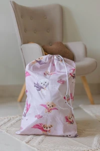 Worek na zestaw przedszkolaka - Super Puppy Pink