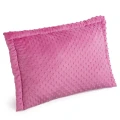 Zestaw przedszkolaka (kocyk z poduszką) - Super Puppy Pink i Purpurowe Minky - opinie