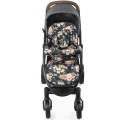 Dwustronna wkładka do wózka spacerowego - Peony Black - opinie