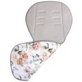 Dwustronna wkładka do wózka spacerowego - Peony White - opinie