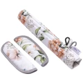 Dwustronna wkładka do wózka spacerowego - Peony White - opinie