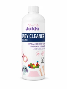 JUKKI BABY CLEANER Hypoalergiczny, antybakteryjny środek do czyszczenia zabawek i mebli dziecięcych  500ml - zdjęcie