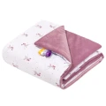 Kocyk dziecięcy 75x100cm - Blackberry Dreams i Old Rose Velvet - opinie