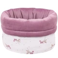 Pojemnik / koszyk na akcesoria dla niemowlaka - Blackberry Dreams i old rose Velvet  - opinie