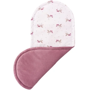 Materac do kokonu Comfort - Blackberry Dreams  i Old Rose Velvet 