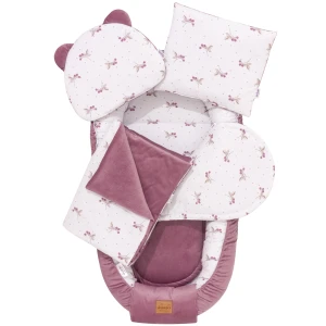 Zestaw 5 elementowy Comfort - Blackberry Dreams i Old Rose Velvet