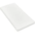 Muślinowe prześcieradło z gumką do łóżeczka 120x60cm - White - opinie