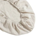 Muślinowe prześcieradło z gumką do łóżeczka 120x60cm - Linen - opinie