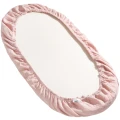 Muślinowe prześcieradło z gumką do GONDOLI i KOŁYSKI 80 x 40 cm - Pink - opinie