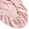Muślinowe prześcieradło z gumką do GONDOLI i KOŁYSKI 80 x 40 cm - Pink - opinie