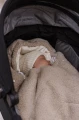 (Outlet) Zimowy, uniwersalny śpiworek dziecięcy Boucle do wózka, gondoli, sanek - Beige - opinie