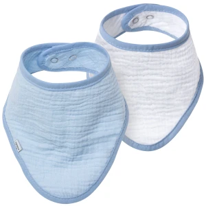 (Outlet) Apaszka Muślinowa - Blue (2 szt.)