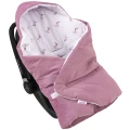 (Outlet) Kocyk do fotelika samochodowego - Blackberry Dreams i Old Rose Velvet - opinie